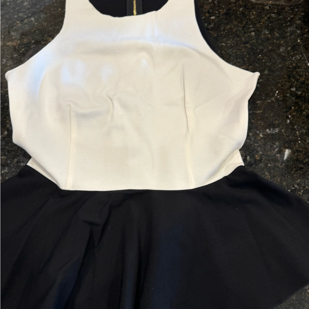 Intermix peplum crop top!